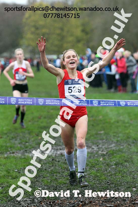 Women under-17s, British Athletics Liverpool Cross Challenge, Sefton Park, Liverpool. Photo: David T. Hewitson/Sports for All Pics